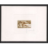 0257 Epreuve d'artiste artist proof Nouvelle-Caledonie y&t 102 Journee du timbre avion plane Signé signed combe