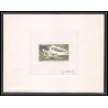 0259 Epreuve d'artiste artist proof Nouvelle-Caledonie y&t 109 avion plane ligne NOUMEA PARIS Signé signed guillarmic