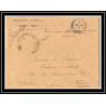 0462 division navale du maroc direction des ports Rabat sale 1913 Lettre cover occupation du maroc War signé