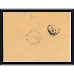 0462 division navale du maroc direction des ports Rabat sale 1913 Lettre cover occupation du maroc War signé