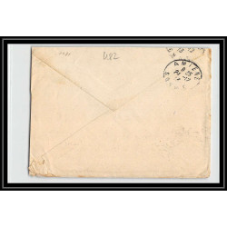 0482 division navale du maroc remorqueur division navale prado 1913 Lettre cover occupation du maroc War
