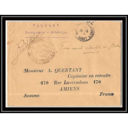 0484 division navale du maroc zebre remorqueur méhédiya Rabat 1913 Lettre cover occupation du maroc War signé