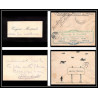 3805 division navale en rade Tanger marine francaise illustree LAC 1911 Lettre cover occupation du maroc War