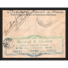 3805 division navale en rade Tanger marine francaise illustree LAC 1911 Lettre cover occupation du maroc War