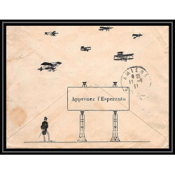 3805 division navale en rade Tanger marine francaise illustree LAC 1911 Lettre cover occupation du maroc War