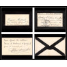 3809 division navale en rade Tanger marine francaise 1911 Lettre cover occupation du maroc War