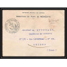 3817 division navale des ports Mehedya 1914 LAC Lettre cover occupation du maroc War