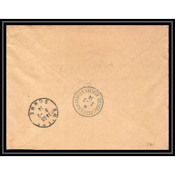 3819 division navale des ports Mehedya 1914 Lettre cover occupation du maroc War