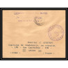 3820 division navale des ports Chayla port de salé 1914 Lettre cover occupation du maroc War