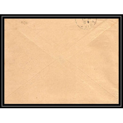 3820 division navale des ports Chayla port de salé 1914 Lettre cover occupation du maroc War
