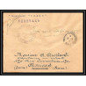 3824 division navale remorqueur Prado MEHEDIYA 1913 Lettre cover occupation du maroc War