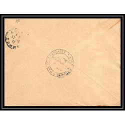 3824 division navale remorqueur Prado MEHEDIYA 1913 Lettre cover occupation du maroc War