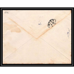 3825 division navale Canonnière la surprise 1912 Lettre cover occupation du maroc War