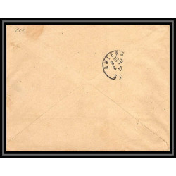 3826 division navale Canonnière la surprise 1912 Lettre cover occupation du maroc War