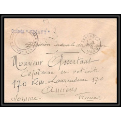 3834 division navale croiseur Friant 1912 casablanca Lettre cover occupation du maroc War