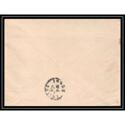 3834 division navale croiseur Friant 1912 casablanca Lettre cover occupation du maroc War
