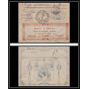 3838 division navale croiseur Du Chayla 1911 illustree Lettre cover occupation du maroc War