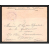 3849 division navale croiseur Cosmao 1912 Lettre cover occupation du maroc War