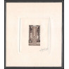 0468 Epreuve d'artiste artist proof CONGO PA 16 sauvegarde des monuments nubie nubia UNESCO nubia signed signé Betemp