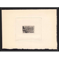 0469 Epreuve d'artiste artist proof GABON y&t 154 fleurs fleur flower flowers TULIPIER tulipes Signé signed autograph