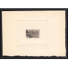 0469 Epreuve d'artiste artist proof GABON y&t 154 fleurs fleur flower flowers TULIPIER tulipes Signé signed autograph