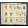 183b Cuba ** MNH N° 1009/1015 Coquillages shell shells bloc 4