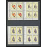 183b Cuba ** MNH N° 1009/1015 Coquillages shell shells bloc 4