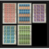 290 Panama ** MNH N° 432/433 + PA 400/402 espace (space) Satellites ITALIENS feuille complete (full sheet)