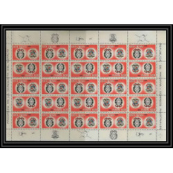 290 Panama ** MNH N° 432/433 + PA 400/402 espace (space) Satellites ITALIENS feuille complete (full sheet)