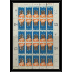 290 Panama ** MNH N° 432/433 + PA 400/402 espace (space) Satellites ITALIENS feuille complete (full sheet)