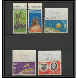 290b Panama ** MNH N° 432/433 + PA 400/402 espace (space) Satellites ITALIENS