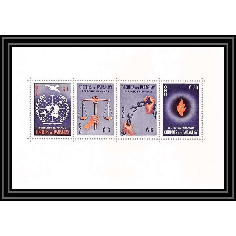 Paraguay - 021 - BLOC ONU Nations unies (uno - united nations) neuf ** mnh