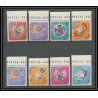 Paraguay - 141a ** MNH - N° 832/836 + PA 427/429 Année du soleil calme pape pope espace (space)