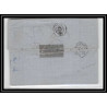 41055 Lettre LAC Allemagne (Deutschland) bremen par prusse forbach 1868 pour cette sète herault France 