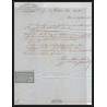 41072 Lettre LAC Allemagne (Deutschland) coeln prusse par valenciennes 1847 PR1R taxe 8 + 75 cette France entree