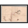 41084 Lettre LAC Allemagne Deutschland Elberfeld CPR2 prusse givet 1845 cette herault France marque d'entree Vorlaufer