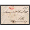 41123 Lettre LAC Allemagne Deutschland Coeln prusse forbach 1846 CPR2 cette herault France marque d'entree Vorlaufer