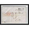 41127 Lettre LAC Allemagne Deutschland hannover TT double frappe tour t strasbourg 1843 cette France marque d'entree