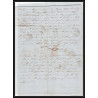 41131 Lettre LAC Allemagne Deutschland hannover TT tour t strasbourg 1843 cette herault France marque d'entree Vorlaufer