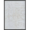 41131 Lettre LAC Allemagne Deutschland hannover TT tour t strasbourg 1843 cette herault France marque d'entree Vorlaufer