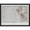 41133 Lettre LAC Allemagne Deutschland hannover TT tour t strasbourg 1848 cette herault France marque d'entree Vorlaufer