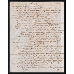 41146 Lettre LAC Allemagne Deutschland Lubeck TTR4 TT tour t strasbourg 1844 cette France marque d'entree Vorlaufer