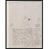 41148 Lettre LAC Allemagne Deutschland Lubeck TTR4 TT tour t strasbourg 1842 cette France marque d'entree Vorlaufer
