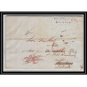 41167 Lettre LAC Allemagne Deutschland Neuhaus (Oste) Hamburg 1849 pour lubeck Vorlaufer cover briefe