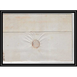 41167 Lettre LAC Allemagne Deutschland Neuhaus (Oste) Hamburg 1849 pour lubeck Vorlaufer cover briefe