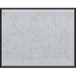 41176 Lettre LAC Allemagne Deutschland Hamburg Tour-T VALENCIENNES 1848 cette herault France marque d'entree Vorlaufer