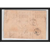 41195 Lettre LAC Allemagne Deutschland Hamburg TT Tour-T strasbourg 1844 TTR4 cette herault France marque d'entree