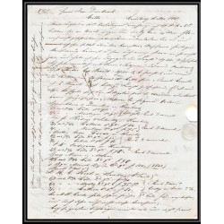 41205 Lettre LAC Allemagne Deutschland Hamburg Tour-T Givet CPR3 1843 cette herault France marque d'entree Vorlaufer