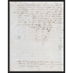 41207 Lettre LAC Allemagne Deutschland Hamburg Tour-T Givet CPR3 1843 cette herault France marque d'entree Vorlaufer