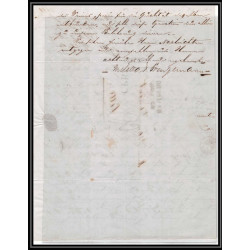 41208 Lettre LAC Allemagne Deutschland Hamburg Tour-T Givet CPR3 1844 cette herault France marque d'entree Vorlaufer